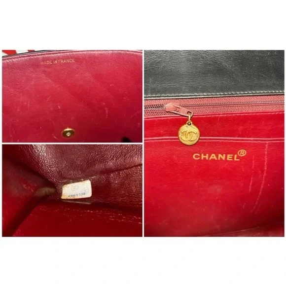 CHANEL Maxi Jumbo quilted XL Lambskin Matelasse chain shoulder Bag - Picture 10 of 12